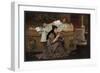 Glaucus and Nydia, 1867 (Oil on Wood Panel)-Lawrence Alma-Tadema-Framed Giclee Print