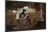 Glaucus and Nydia, 1867 (Oil on Wood Panel)-Lawrence Alma-Tadema-Mounted Giclee Print