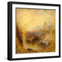 Glaucus and Scylla-J. M. W. Turner-Framed Giclee Print