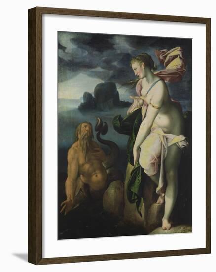 Glaucus and Scylla-Bartholomaeus Spranger-Framed Giclee Print