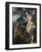 Glaucus and Scylla-Bartholomaeus Spranger-Framed Giclee Print