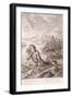 Glaucus Turned into a Sea-God, 1731 (Engraving)-Bernard Picart-Framed Giclee Print