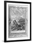 Glaucus Turned into a Sea God, 1733-Bernard Picart-Framed Giclee Print