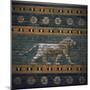 Glazed brick relief of a lion on the Ishtar Gate, 7th century BC Artist: Unknown-Unknown-Mounted Giclee Print