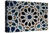 Glazed Tile, Alhambra, Granada, Andalucia, Spain-null-Stretched Canvas