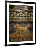 Glazed Tiles of Nebuchadnezzar's Babylon, Pergamon Museum, Berlin, Germany, Europe-Ken Gillham-Framed Photographic Print