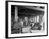 Glazier Stove Company, Machine Room, Chelsea, Mich.-null-Framed Photo