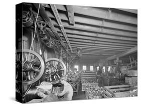 Glazier Stove Company, Tank Room, Chelsea, Mich.-null-Stretched Canvas