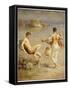 Gleaming Waters, 1910-Henry Scott Tuke-Framed Stretched Canvas