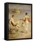 Gleaming Waters, 1910-Henry Scott Tuke-Framed Stretched Canvas