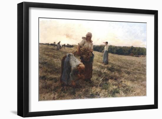 Gleaners at Sunset, 1889-Leon-Augustin Lhermitte-Framed Giclee Print