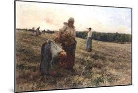 Gleaners at Sunset, 1889-Leon-Augustin Lhermitte-Mounted Giclee Print