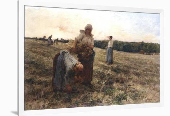 Gleaners at Sunset, 1889-Leon-Augustin Lhermitte-Framed Giclee Print