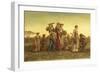 Gleaners Going Home watercolor on board-Kate Greenaway-Framed Giclee Print