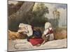 Gleaners Resting-Giacinto Gigante-Mounted Giclee Print