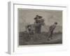 Gleaners Returning Home-null-Framed Giclee Print