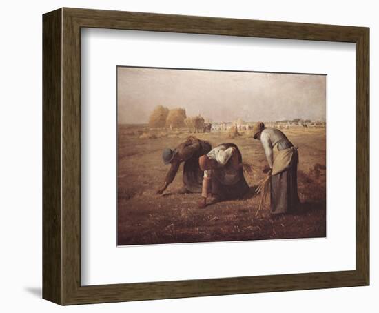 Gleaners-Jean-François Millet-Framed Art Print
