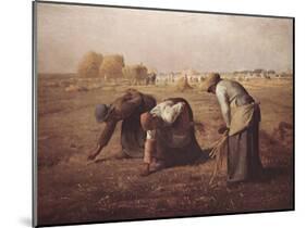 Gleaners-Jean-François Millet-Mounted Art Print