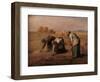 Gleaners-Jean-Fran?ois Millet-Framed Art Print