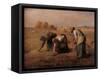 Gleaners-Jean-Fran?ois Millet-Framed Stretched Canvas