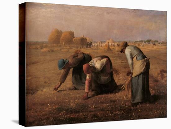 Gleaners-Jean-Fran?ois Millet-Stretched Canvas