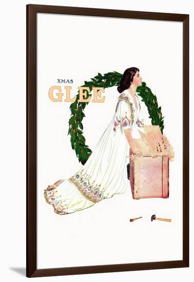 Glee-C. Coles Phillips-Framed Art Print