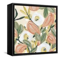 Gleeful Garden I-June Vess-Framed Stretched Canvas