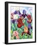 Glemsford Irises-Christopher Ryland-Framed Giclee Print