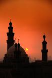 Mosques and Sunset in Cairo, Egypt-Glen Allison-Photographic Print