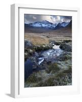 Glen Brittle and the Cuillin Mountains on a November Afternoon, Isle of Skye, Scotland, Uk-Jon Gibbs-Framed Photographic Print