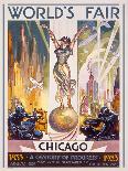 Chicago Worlds Fair, 1933-Glen C. Sheffer-Stretched Canvas