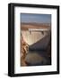 Glen Canyon Dam across Colorado River Arizona-David Wall-Framed Photographic Print