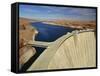 Glen Canyon Dam, Lake Powell, Near Page, Arizona, USA-Gavin Hellier-Framed Stretched Canvas