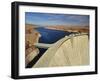 Glen Canyon Dam, Lake Powell, Near Page, Arizona, USA-Gavin Hellier-Framed Photographic Print