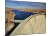 Glen Canyon Dam, Lake Powell, Near Page, Arizona, USA-Gavin Hellier-Mounted Photographic Print