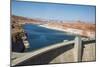 Glen Canyon Dam on the Colorado River in Northern Arizona with Lake Powell in the Background-Michael Runkel-Mounted Photographic Print