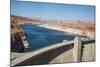 Glen Canyon Dam on the Colorado River in Northern Arizona with Lake Powell in the Background-Michael Runkel-Mounted Photographic Print