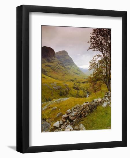 Glen Coe (Glencoe), Highlands Region, Scotland, UK, Europe-John Miller-Framed Photographic Print