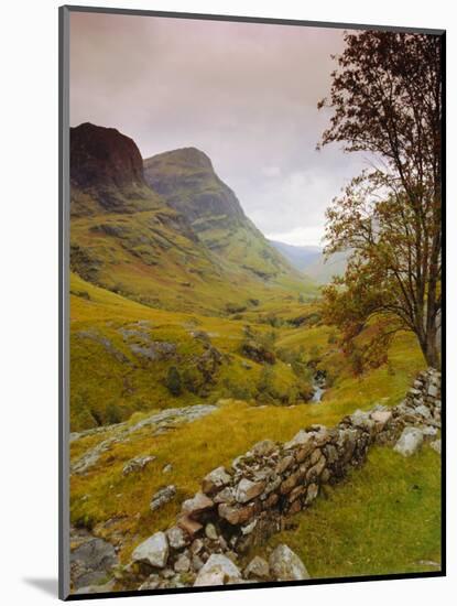 Glen Coe (Glencoe), Highlands Region, Scotland, UK, Europe-John Miller-Mounted Photographic Print