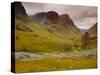 Glen Coe (Glencoe), Highlands Region, Scotland, UK, Europe-John Miller-Stretched Canvas