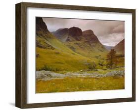 Glen Coe (Glencoe), Highlands Region, Scotland, UK, Europe-John Miller-Framed Photographic Print
