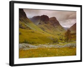 Glen Coe (Glencoe), Highlands Region, Scotland, UK, Europe-John Miller-Framed Photographic Print