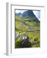 Glen Coe, South of Fort William, Scotlish Highlands, Scotland, United Kingdom, Europe-Andrew Stewart-Framed Photographic Print