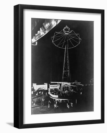 Glen Echo Amusement Park in Maryland Photograph - Maryland-Lantern Press-Framed Art Print