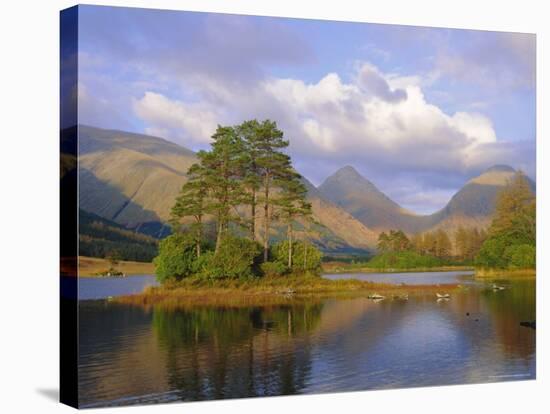 Glen Etive, Highlands Region, Scotland, UK, Europe-Roy Rainford-Stretched Canvas