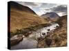 Glen Etive, Near Glen Coe (Glencoe), Highland Region, Scotland, Uk-Patrick Dieudonne-Stretched Canvas