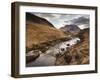 Glen Etive, Near Glen Coe (Glencoe), Highland Region, Scotland, Uk-Patrick Dieudonne-Framed Photographic Print