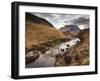 Glen Etive, Near Glen Coe (Glencoe), Highland Region, Scotland, Uk-Patrick Dieudonne-Framed Photographic Print