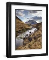 Glen Etive, Near Glen Coe (Glencoe), Highland Region, Scotland, United Kingdom, Europe-Patrick Dieudonne-Framed Photographic Print