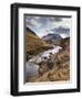 Glen Etive, Near Glen Coe (Glencoe), Highland Region, Scotland, United Kingdom, Europe-Patrick Dieudonne-Framed Photographic Print